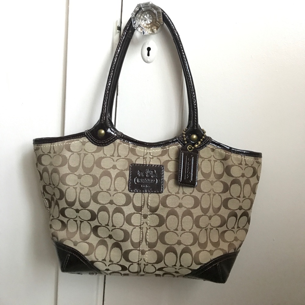 Coach Signature Large Tote Bag